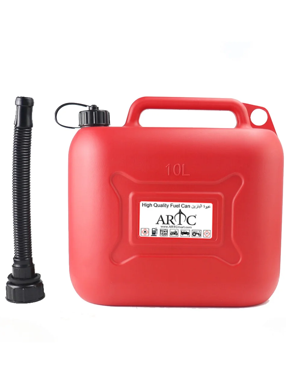 ARTC Heavy Duty Fuel Storage Container for Petrol Diesel and Oil (Red, 10 L) 3nwfd