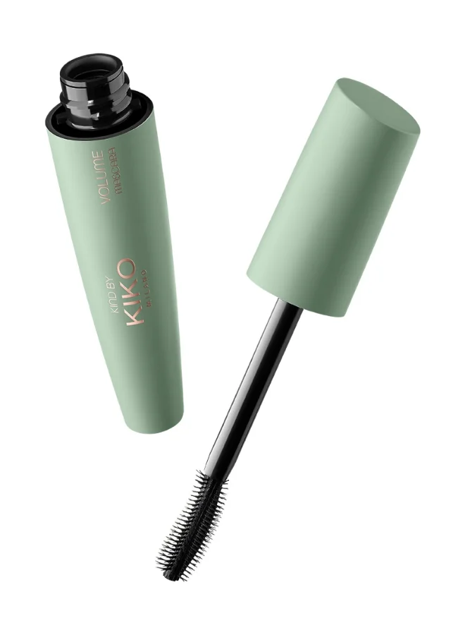 KIKO MILANO Kind Volume Mascara Volumizing Formula for Fuller-Looking Lashes (Black, 10 mL) 98qz8