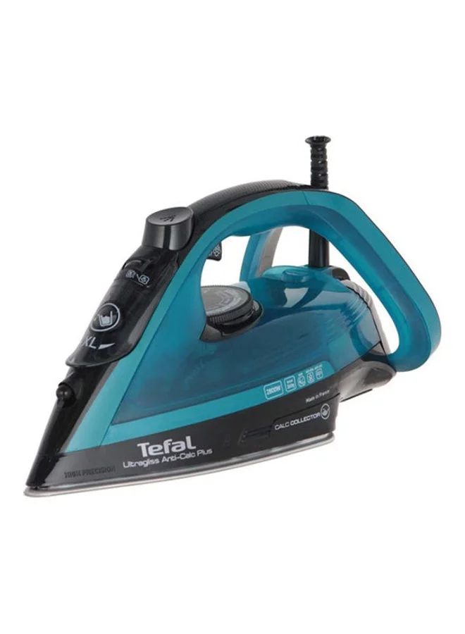 Premium Steam Iron with Durilium Airglide Soleplate Anti-Calc and Anti-Drip Technology (Blue, 1 Unit) 8hqvq