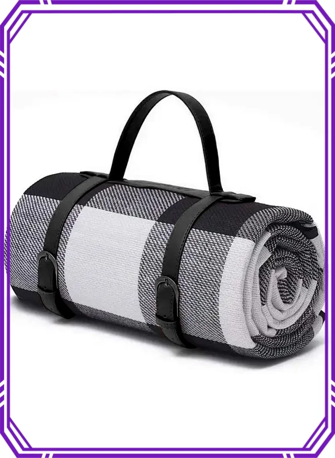 APEX Extra Large Picnic Blanket Waterproof Foldable Beach Mat for Outdoor Camping (200x200cm) 35fan