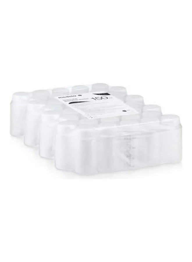 Premium Disposable Breastmilk Storage Containers with Lids, BPA-Free, Leak-Proof Design (40 Pack, 150 mL) 9tywm