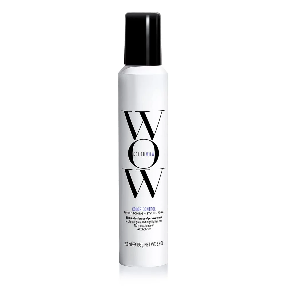 Color Control Purple Toning Styling Foam Premium Hair Care (200 mL) c84sa