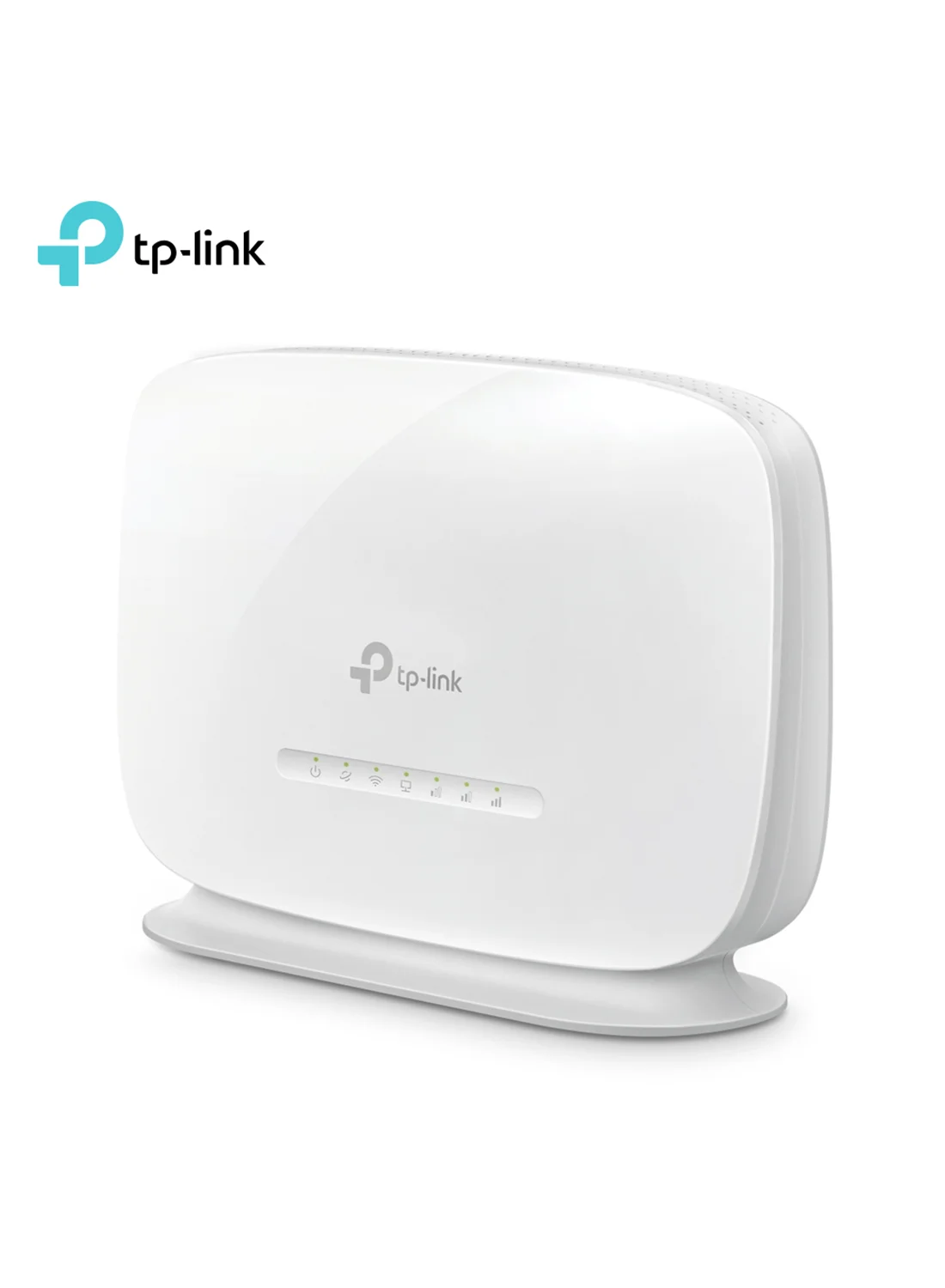 Premium 4G LTE Wireless Router 300 Mbps High-Speed Internet Gateway with Nano SIM Slot and 32 Device Connectivity (White) wu03l