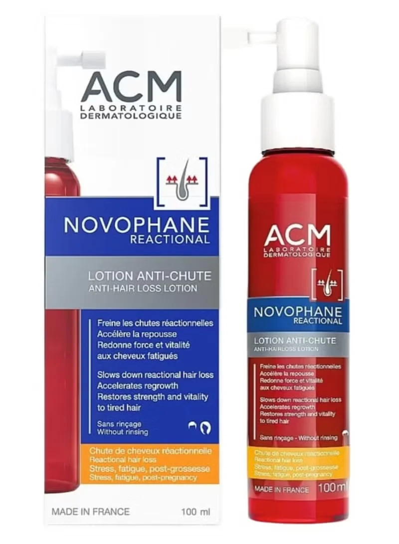 AMC Novophane Hair Tonic Lotion for Thinning-Prone Hair (Clear, 100 mL) l74a2