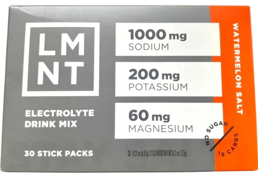 Elemental Labs Electrolyte Drink Mix, Watermelon Salt Flavor (30 Sticks, 180g) tzqtd