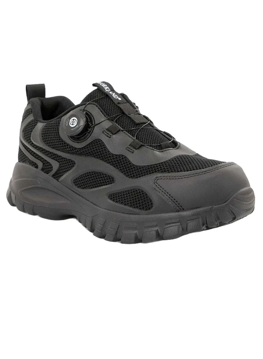 Workland Low Ankle Safety Shoes (Black, Size 42) Premium Industrial Protective Footwear for Men ujykv