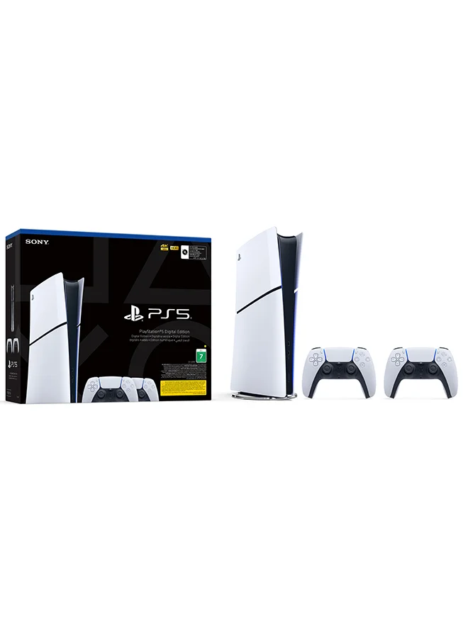 Premium Digital Gaming Console Bundle with Dual Wireless Controllers (High-Speed Performance, Compact Design) 496s9