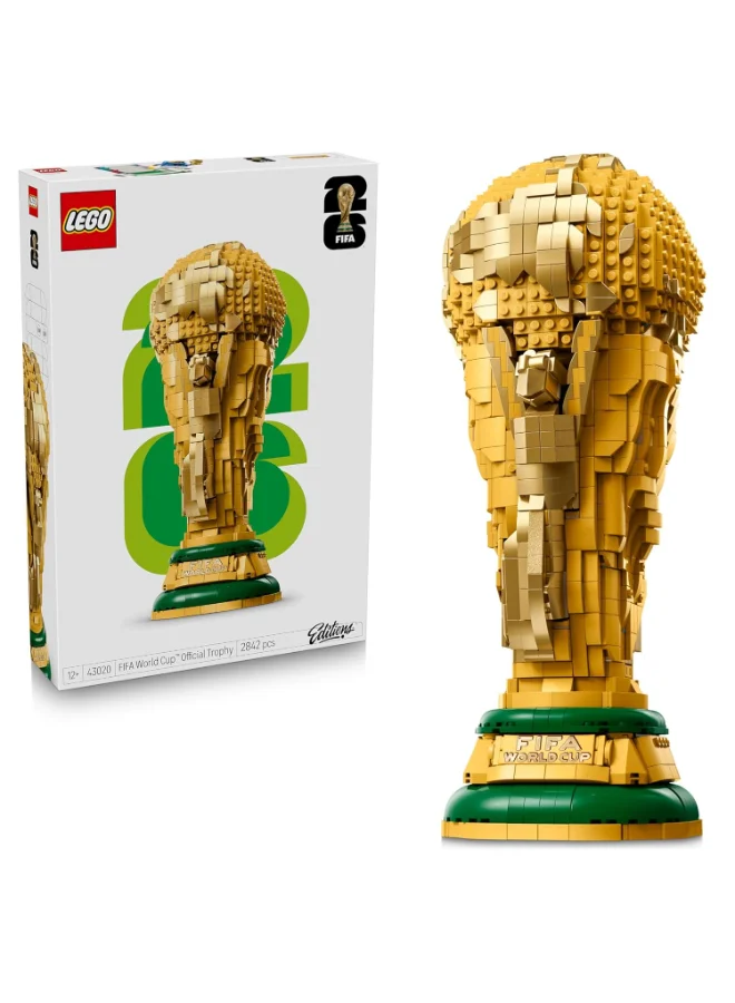 Building Blocks Soccer Trophy Replica Building Set for Kids (Premium Plastic, 43020) 809q1