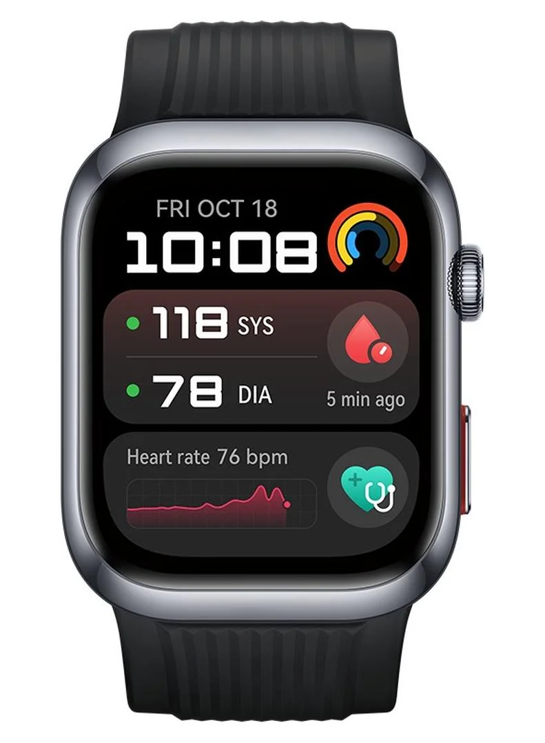 Smart Premium AMOLED Smartwatch with Bluetooth Calling and Health Tracking (Black, 1.82 inch) ysz4y