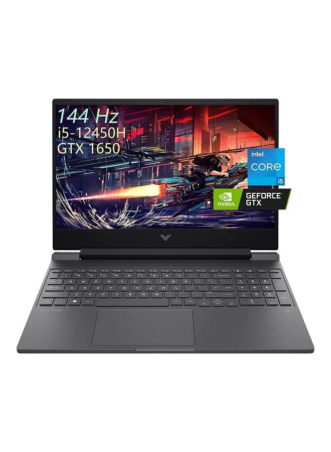 Premium 15.6-Inch Gaming Laptop, Intel Core i5 Processor, 16GB RAM, 1TB SSD, Dedicated Graphics, Windows 11 Home, English Keyboard (Black) cn2ra