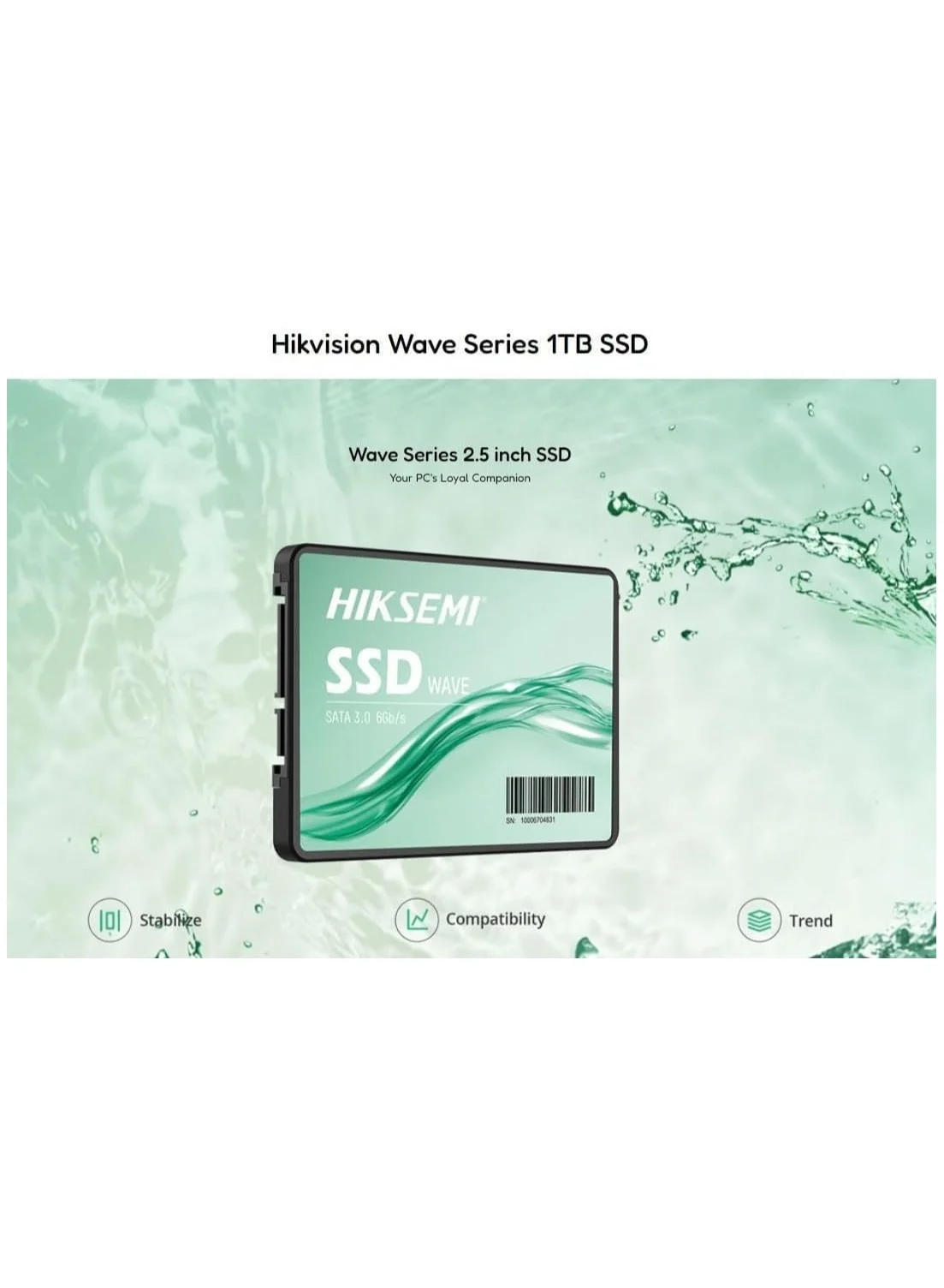 HIKSEMI 1TB 2.5-inch SATA III Internal Solid State Drive 3D NAND High-Speed Storage (1024GB) l7e1a