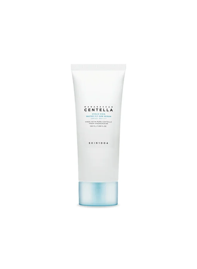 SKIN1004 Madagascar Centella Hyalu-Cica Water-Fit Sun Serum (Hydrating, Lightweight, SPF 50+, 100 mL) w26rb