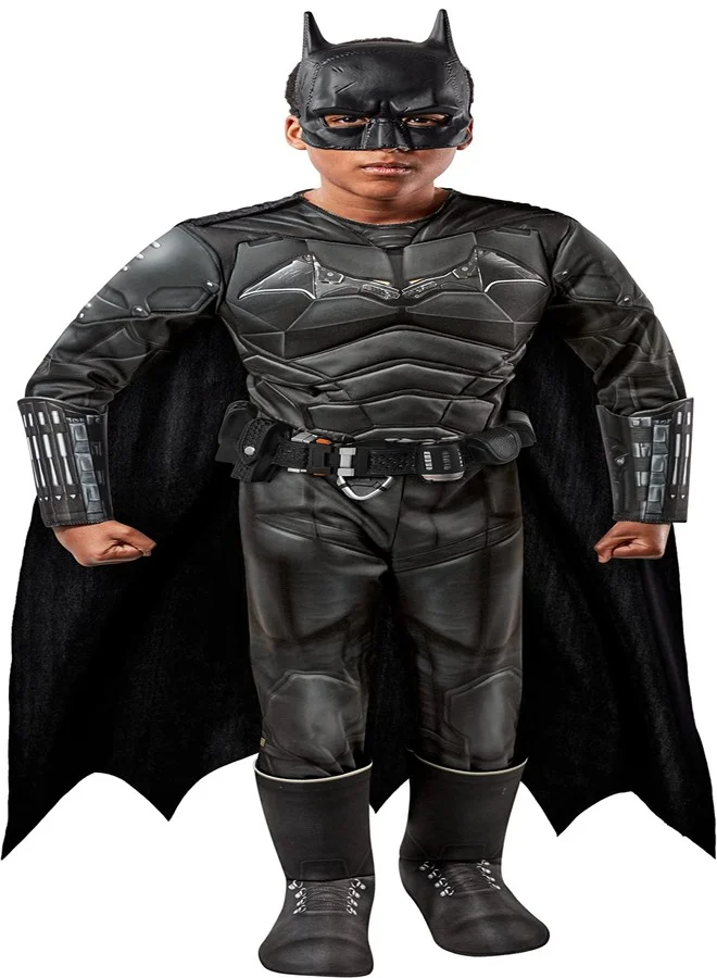 Premium Batman Superhero Costume for Kids (Large, Black) h3nil