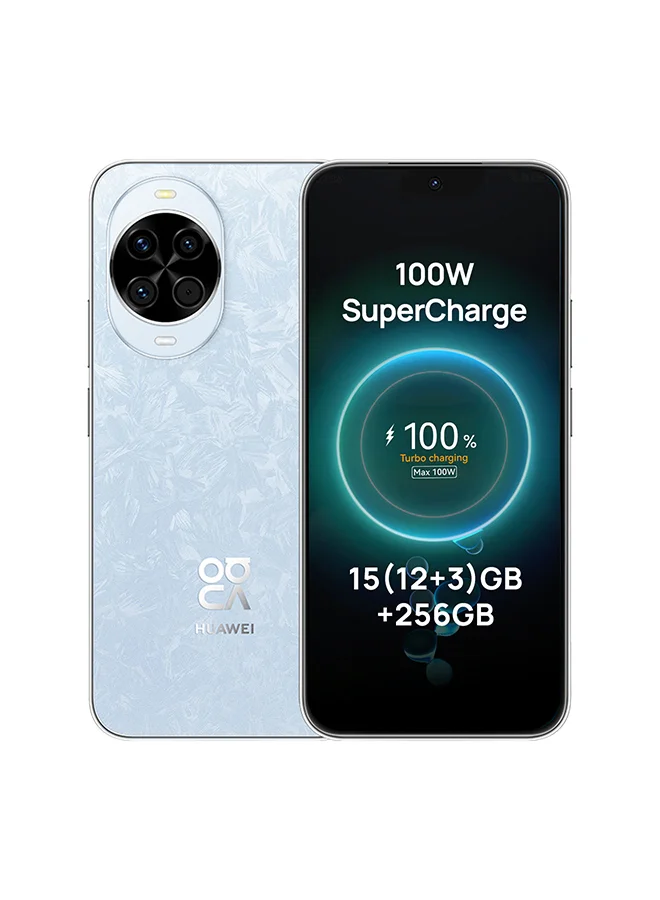 Smart Nova 14 Dual SIM Smartphone 12GB RAM 256GB Storage 4G (Crystal Blue, 6.7-inch) znoli