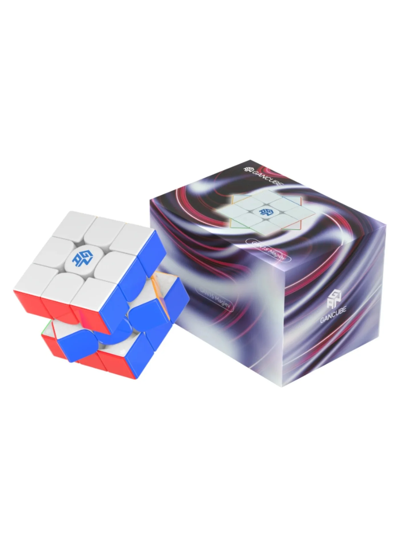 GANCUBE 15 Maglev UV 3x3 Magnetic Speed Cube Professional Competition Puzzle (5.6 cm) fqqpi