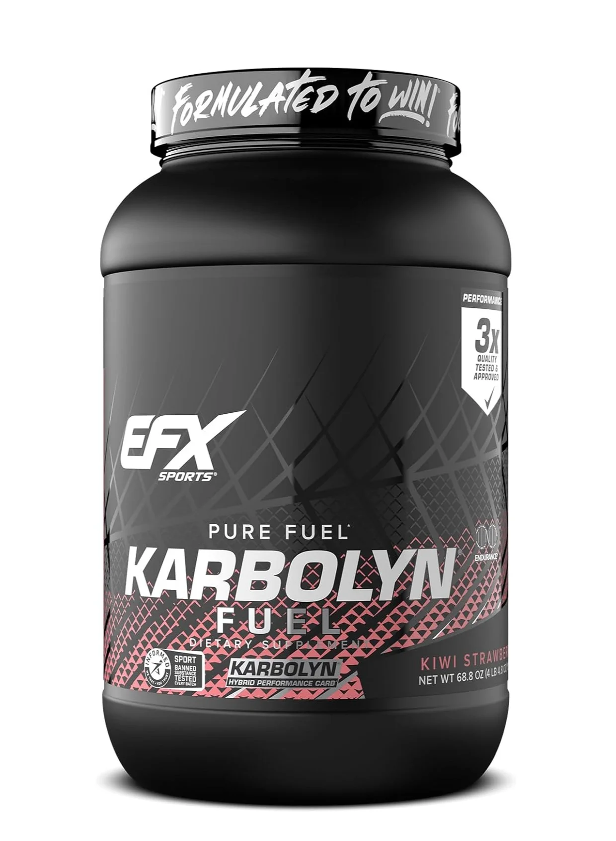 EFX SPORTS Karbolyn Fuel Carbohydrate Supplement Powder (Strawberry Kiwi, 1.81 kg) sk888