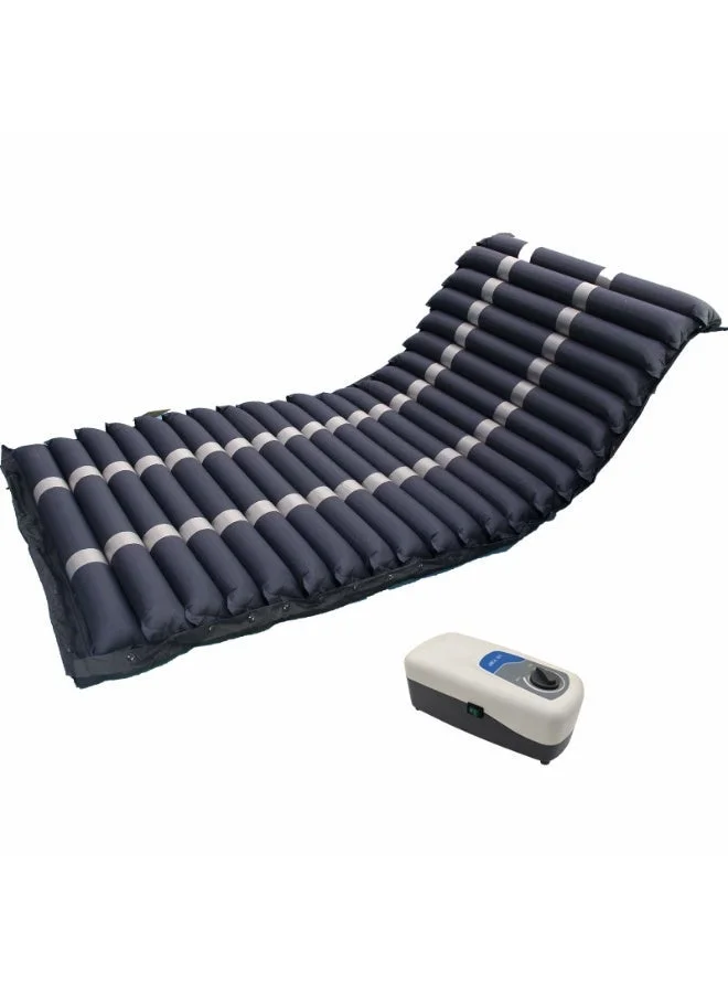 Bedsore Rescue Alternating Air Pressure Mattress with Pump, Premium Inflatable Bed Topper for Pressure Relief (190 cm x 90 cm) 9am9q