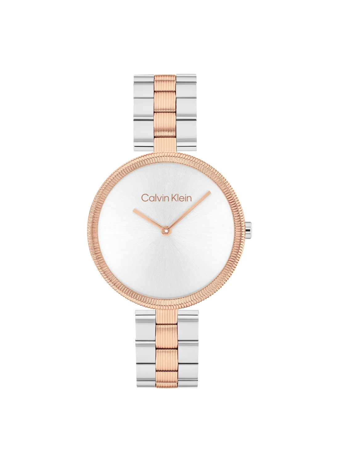 Premium Round Analog Women's Quartz Watch with Stainless Steel Strap (Silver, 32mm) 7aext