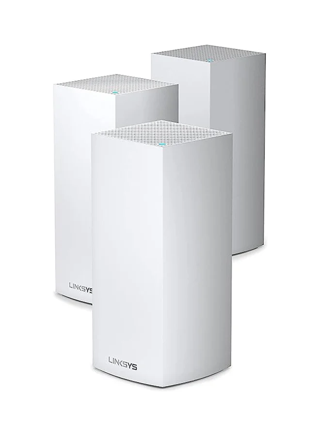 Premium Tri-Band WiFi 6 Mesh Router System - AX4200 Wireless Internet Router for Home & Office (White, 3-Pack) xv068