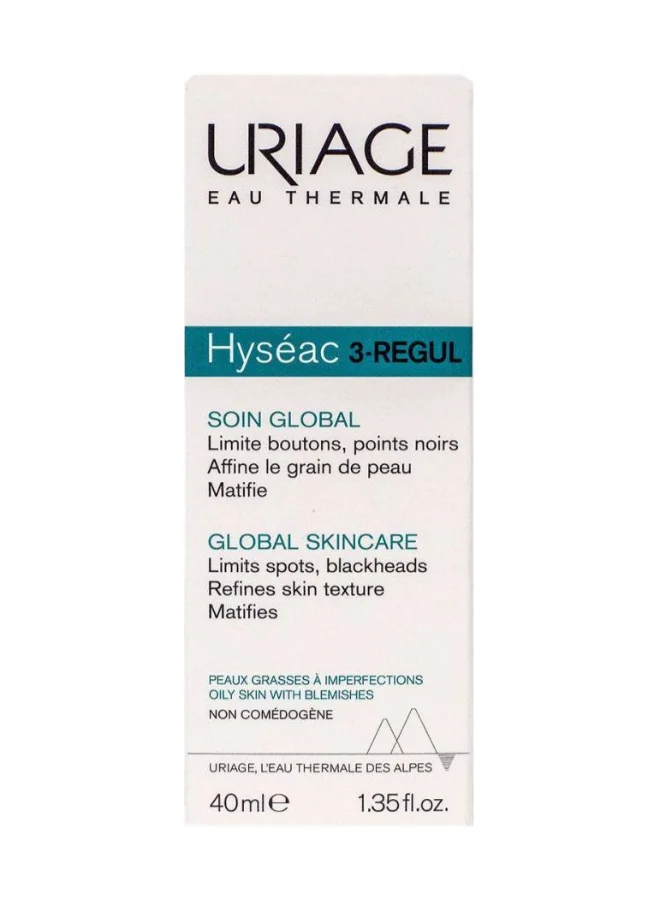 Uriage Hyseac 3-Regul Global Skin Care Cream for Blemish-Prone Skin (40 mL) rgx1s