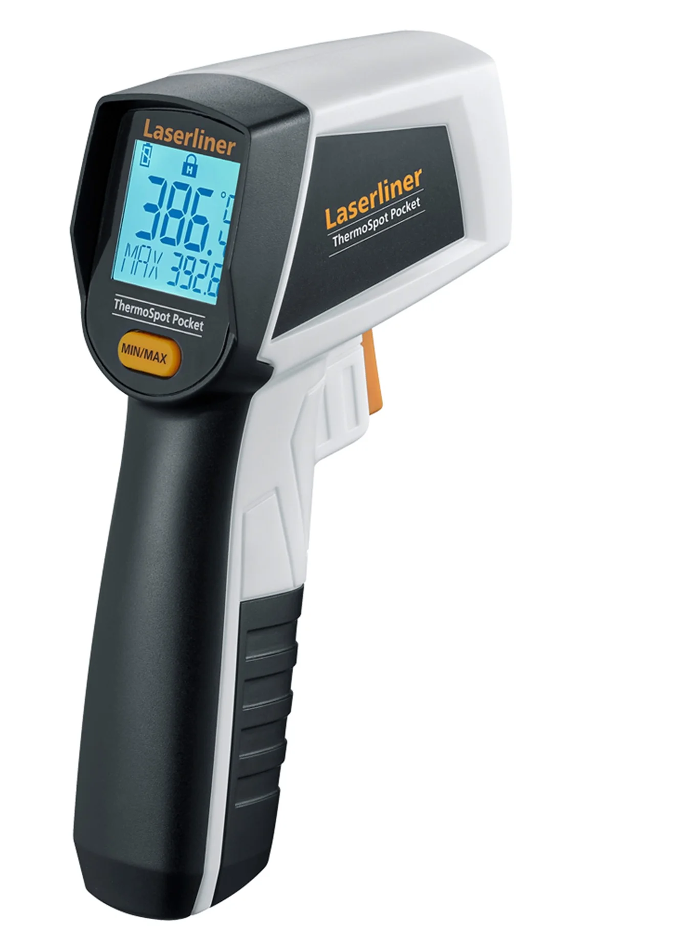 Professional Infrared Thermometer Digital Laser Temperature Gun (-40¡ãC to 400¡ãC) Non-Contact Surface Reader for Industrial and HVAC Use 2fjzt