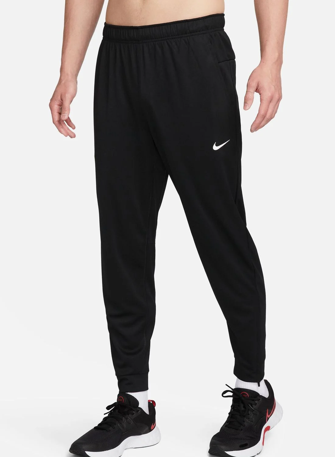 Athletic Dryfit Totality Pants Moisture-Wicking Performance Trousers for Men (Black, Large) w7qfb