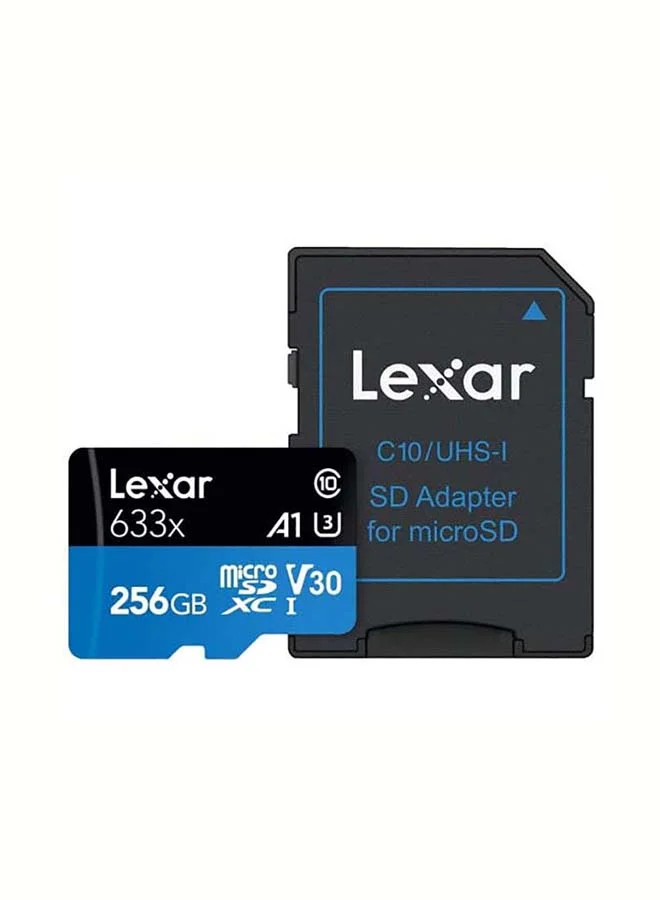 Premium Micro SDXC UHS-I Memory Card High-Speed Data Storage (256 GB) a1gig