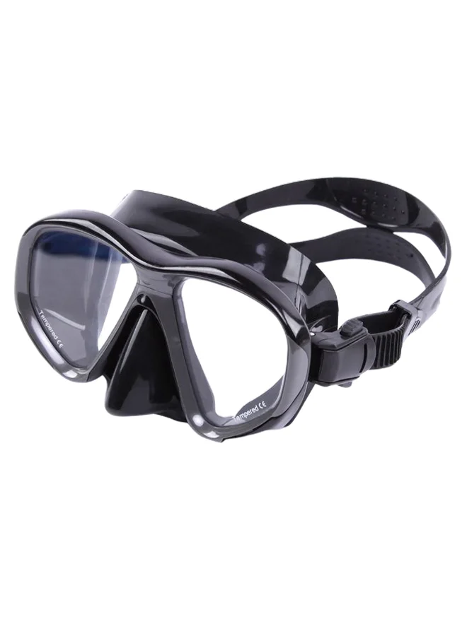Whale Professional Tempered Glass Diving Goggles Anti-Fog Snorkeling Mask for Adults (One Size) c14g0