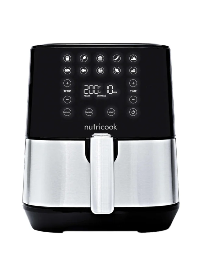 Premium Digital Air Fryer with Touch Control 1500W (Stainless Steel, 3.6 L) hmlxt