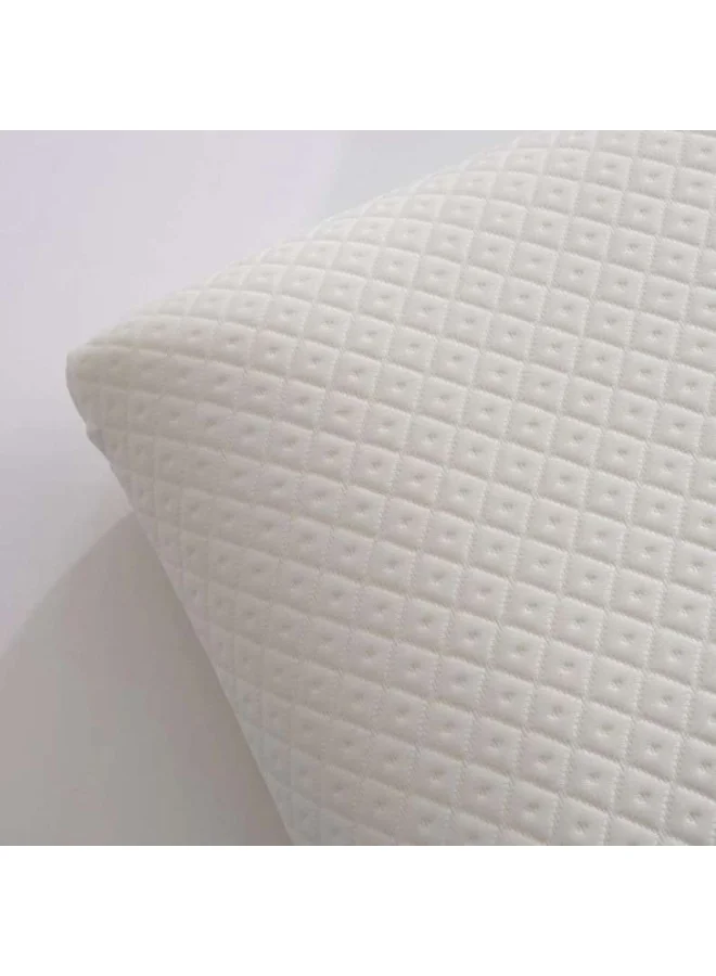 Pan Home Memory Foam Cool Gel Pillow Premium Ergonomic Support (White, 40x70x13cm) d9tij