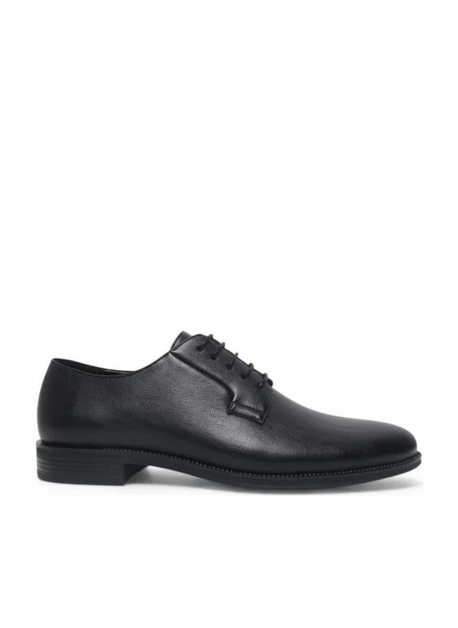 Bata Formal Lace Up Daily Shoe Premium Leather Style Professional Footwear for Men (Black, 42 EU) ysuwo