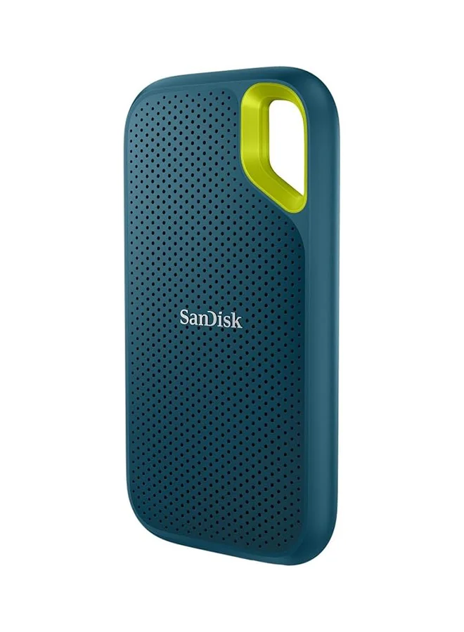 Premium Portable External SSD 1TB High-Speed Data Storage (Blue, 1TB) kklyc