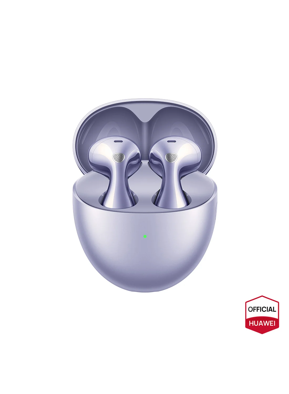 Smart Wireless Bluetooth Earbuds Dual-Driver True Sound Noise Cancelling In-Ear Headphones (Purple) f66ir