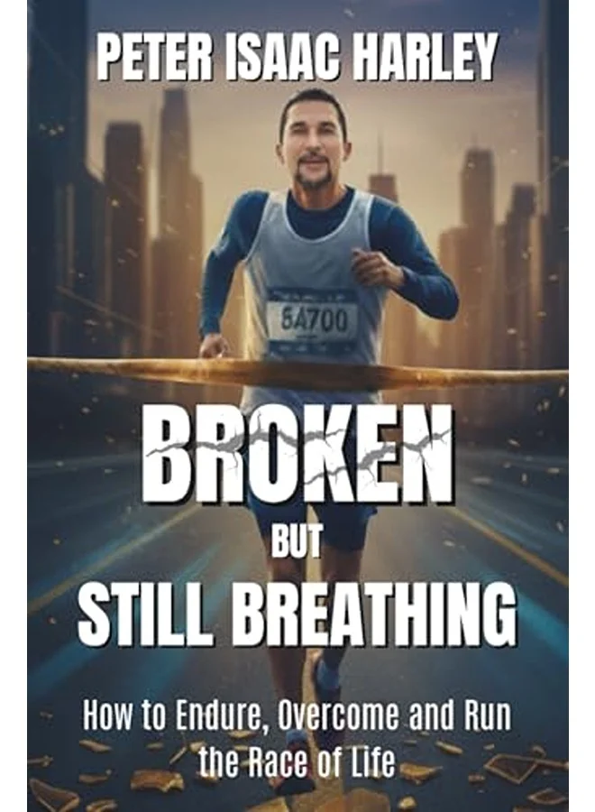 Broken but Still Breathing Inspirational Wall Art Decor (Premium Canvas Print, 40 cm x 60 cm) 1mavv