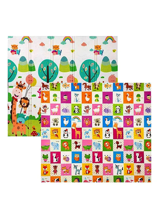 Mumfactory Double Sided Baby Play Mat Premium Fabric Soft Surface for Infants (150 cm x 200 cm) ymovs