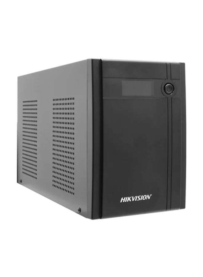 Hikvision DS-UPS3000 Uninterruptible Power Supply (3000VA/1800W, LCD Display, Black) 0s6u5