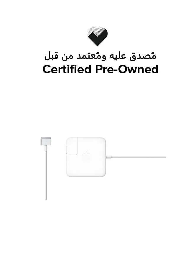 Premium Smart 45W Magnetic Power Adapter for Laptop (White, 1 Piece) q2efy