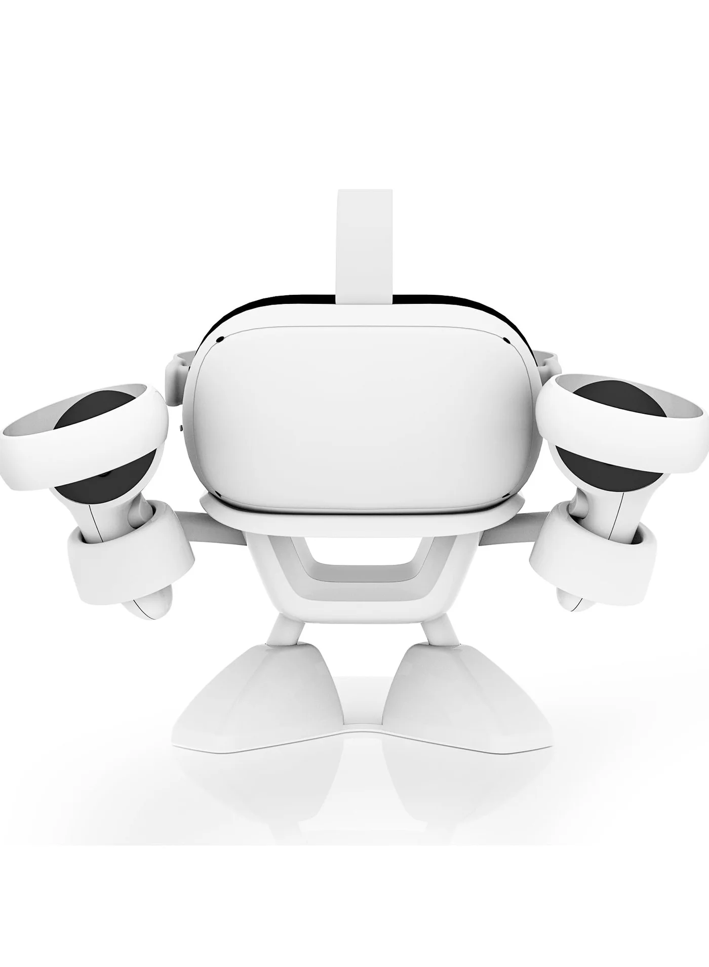 VR SHINECON Universal VR Headset Display Stand and Controller Organizer (Premium Desktop Storage Holder for Virtual Reality Accessories) rykek