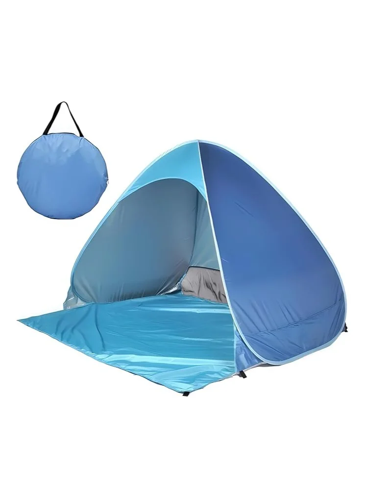 INFLUX Portable Automatic Pop Up Beach Tent UV Protection Outdoor Shelter (200 x 150 x 120 cm) ku2au