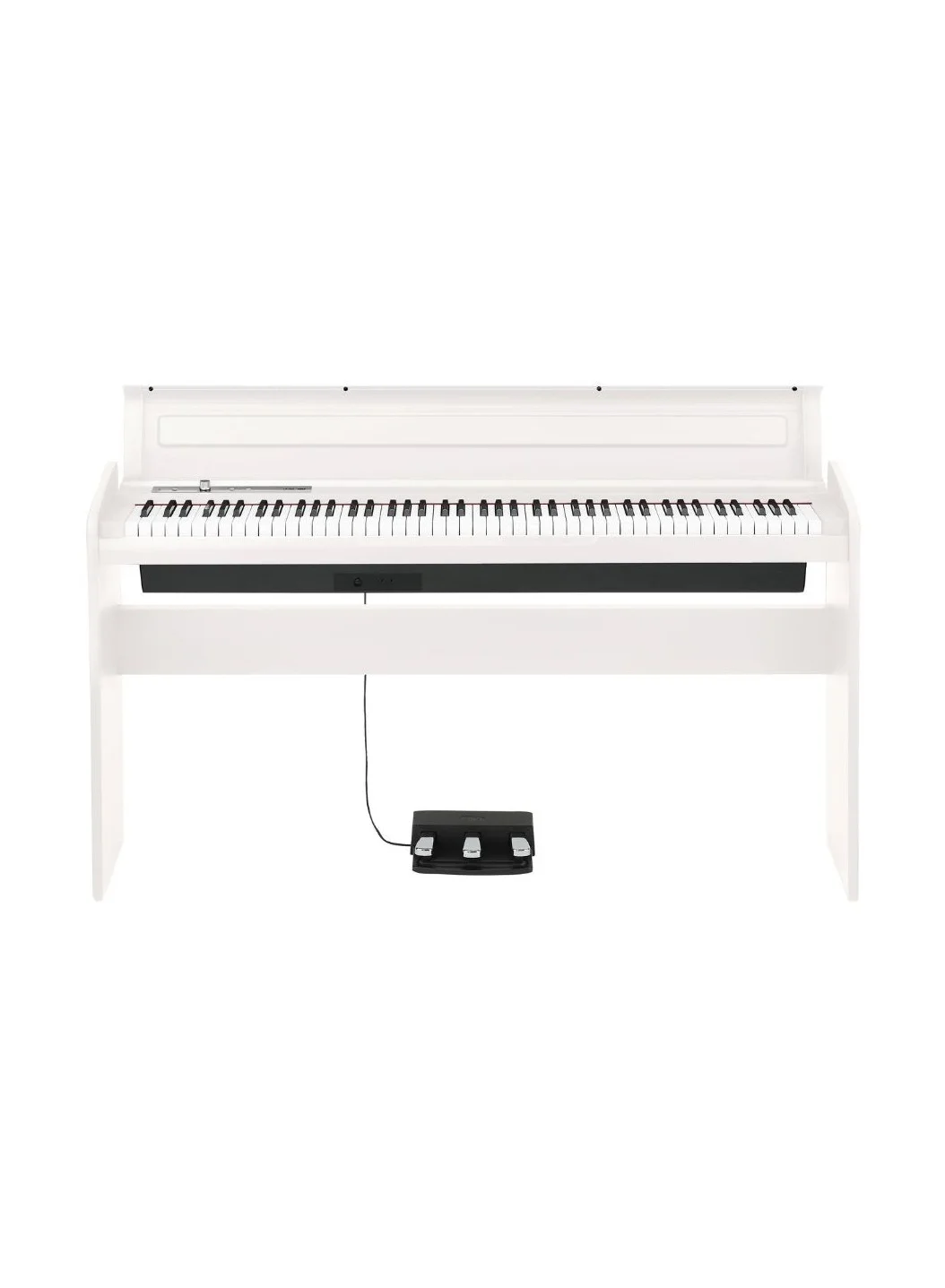 Premium 88-Key Digital Piano Weighted Action Keyboard with Stand (White) ddl4o