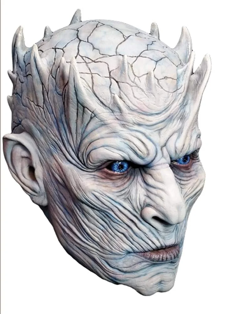 Premium Fantasy Character Full Latex Mask Detailed Sculpted Costume Accessory for Adult (One Size) isyat