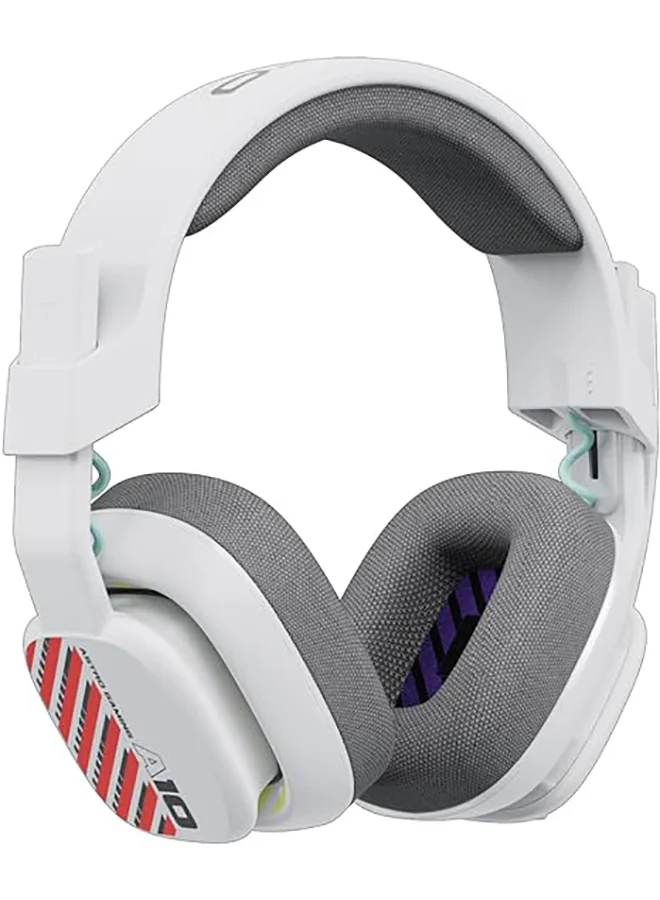 Premium Wired Over-Ear Gaming Headset with Flip-to-Mute Microphone and 32mm Drivers (White, Universal Console and PC Compatibility) khkzp
