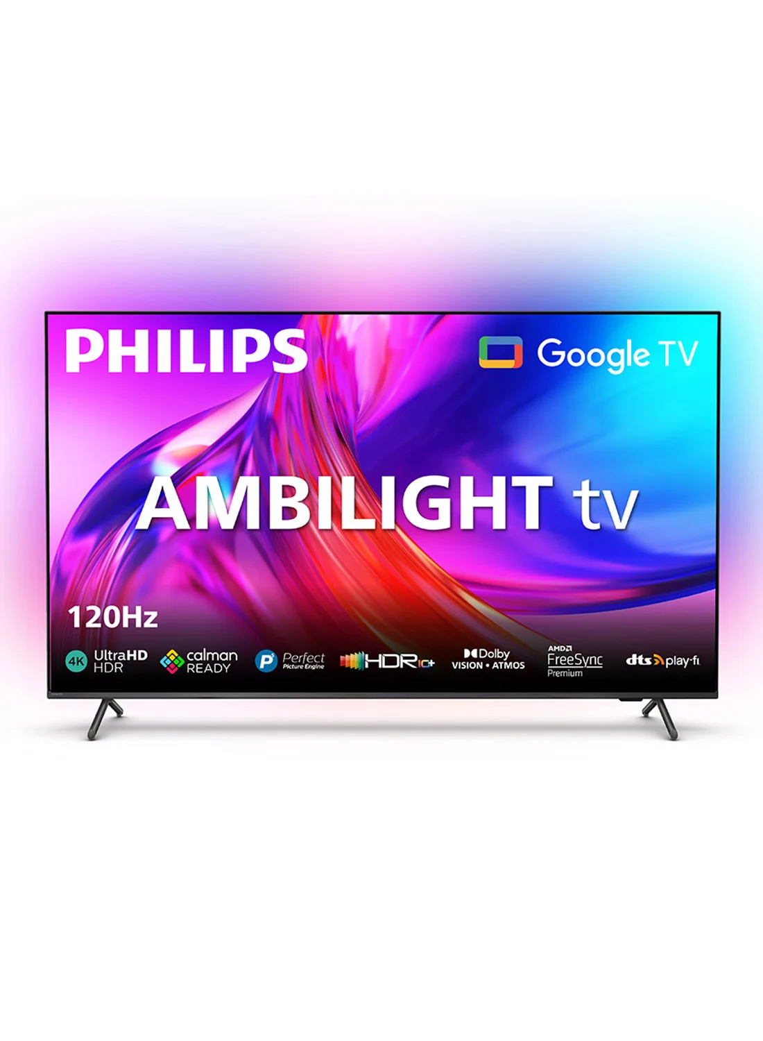 Premium 50-Inch 4K UHD Smart TV with Ambilight and 120Hz Refresh Rate (Black, 127 cm) g10pk