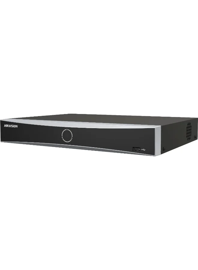 Premium 16-Channel 4K Network Video Recorder AI Security System with Facial Recognition and Human Vehicle Detection (Black, 16-Channel) u4y8t