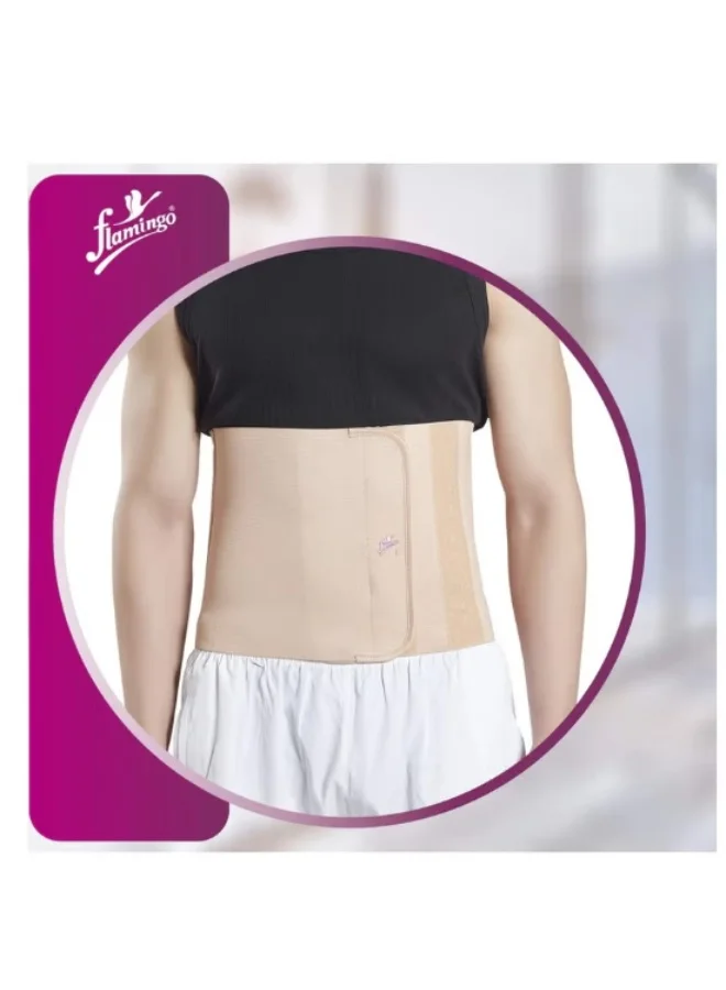 Flamingo Abdominal Binder Premium Support Belt for Post-Surgery Recovery and Core Compression (XL) j50nb