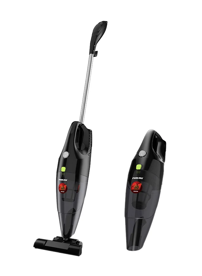 Nikai 2-in-1 Upright and Handheld Vacuum Cleaner with HEPA Filtration and 600W High-Powered Suction (Multicolour) iicef