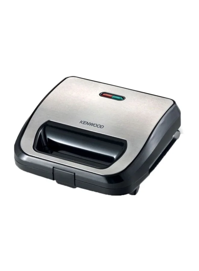 3-In-1 Sandwich Maker Electric Toaster Grill and Waffle Press (750 W, Silver) azgva