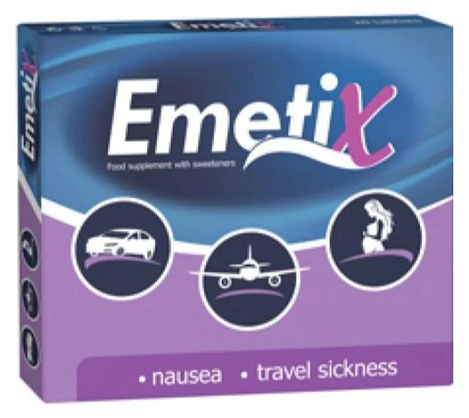 Fiterman Pharma Emetix Tablets for Motion Sickness Relief (10 Tablets) ig83q