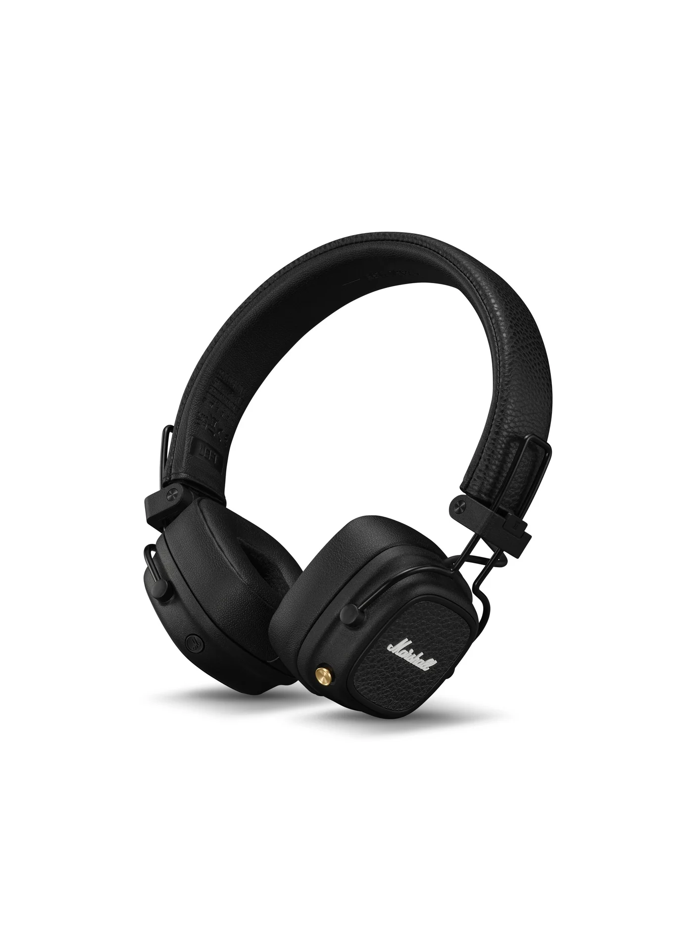 Premium Wireless On-Ear Headphones Foldable Bluetooth Headset with Long-Lasting Battery (Black) sjmff