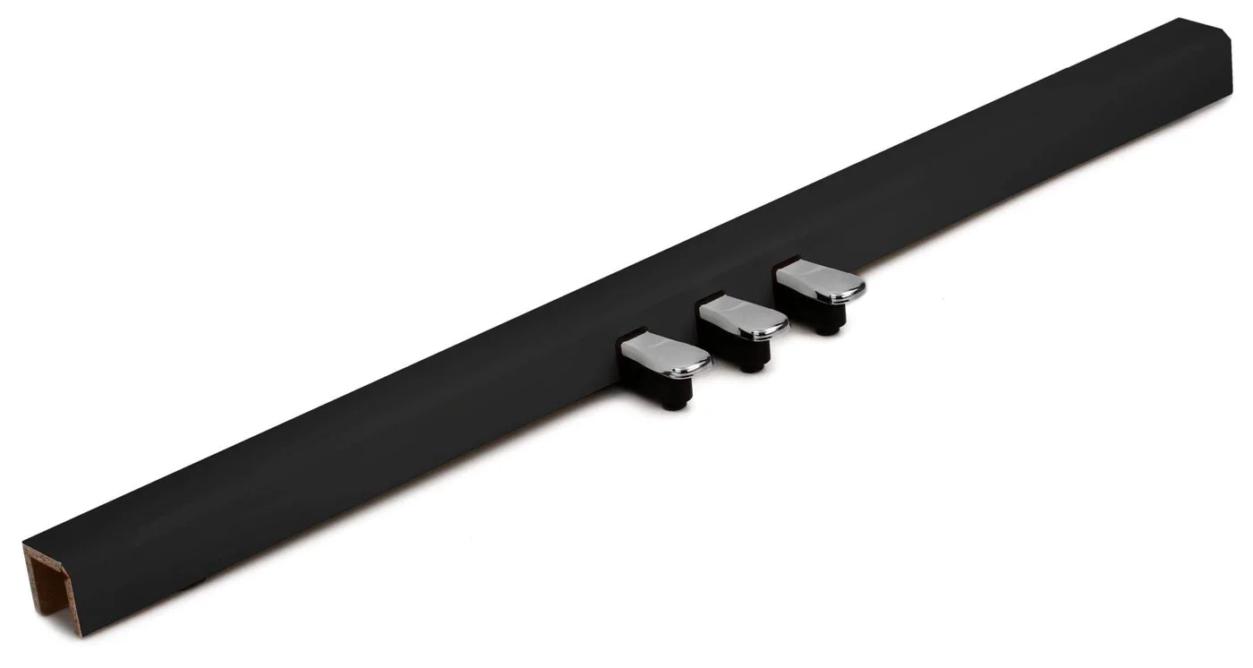 Premium Electronic Keyboard Pedal Unit Triple Pedal System for Digital Pianos (Black) u47rx